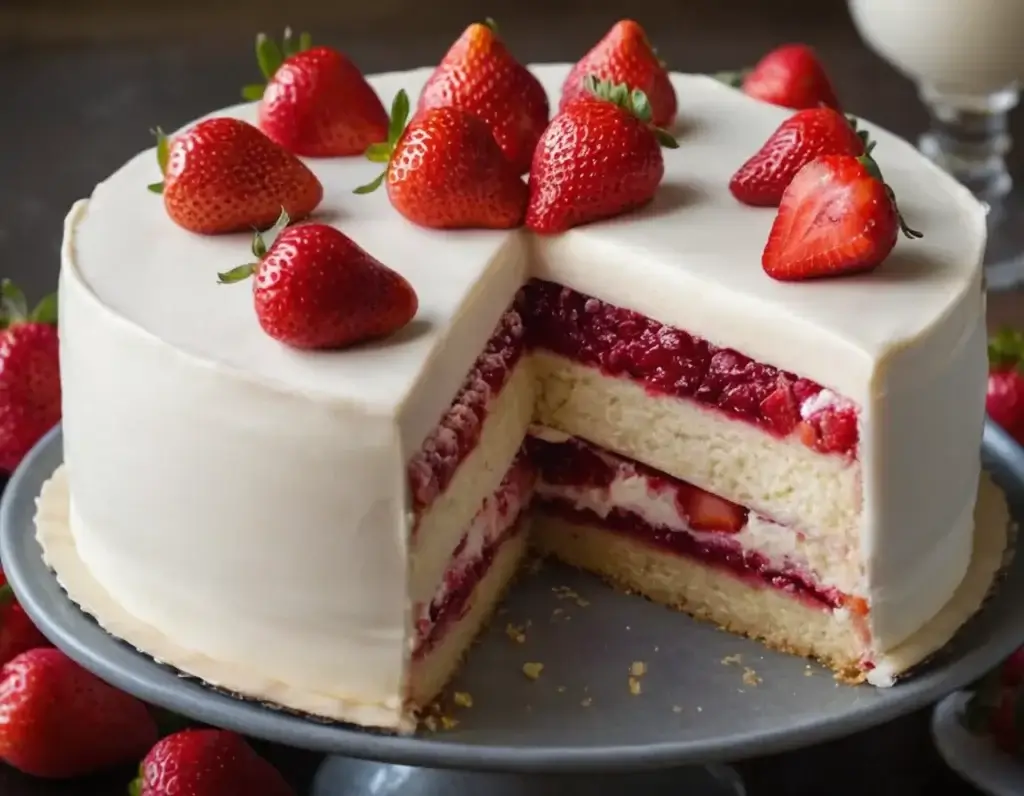 Strawberry Cake Filling