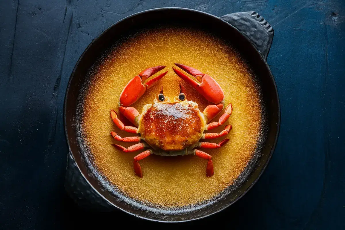 Crab brulee Recipe