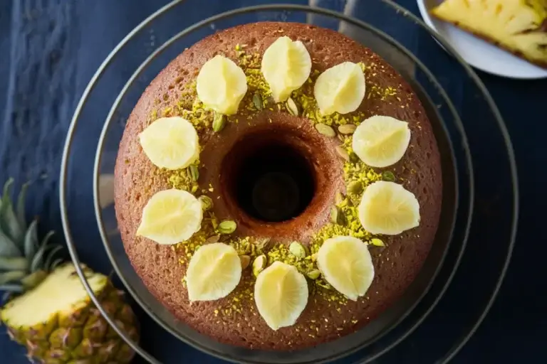 Pineapple Pistachio Cake