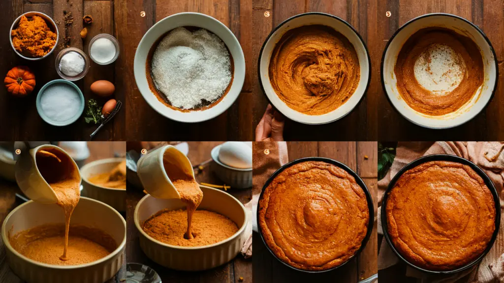 pumpkin pie cake