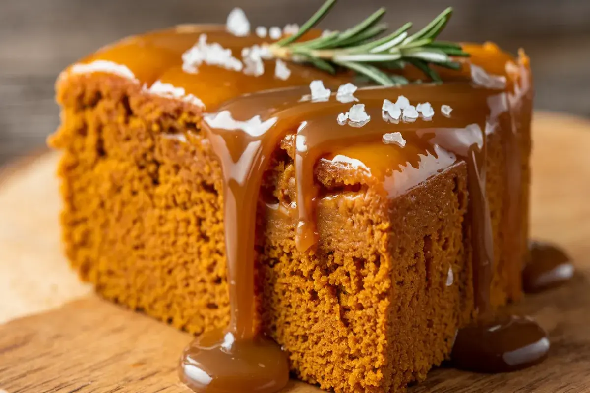 What is pumpkin cake made of?