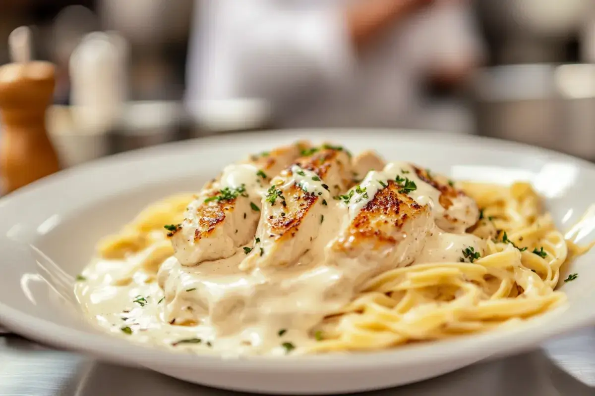 How can I make my chicken alfredo taste better?