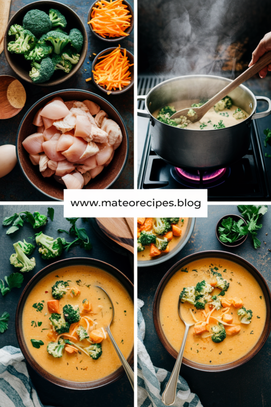 chicken broccoli cheese soup