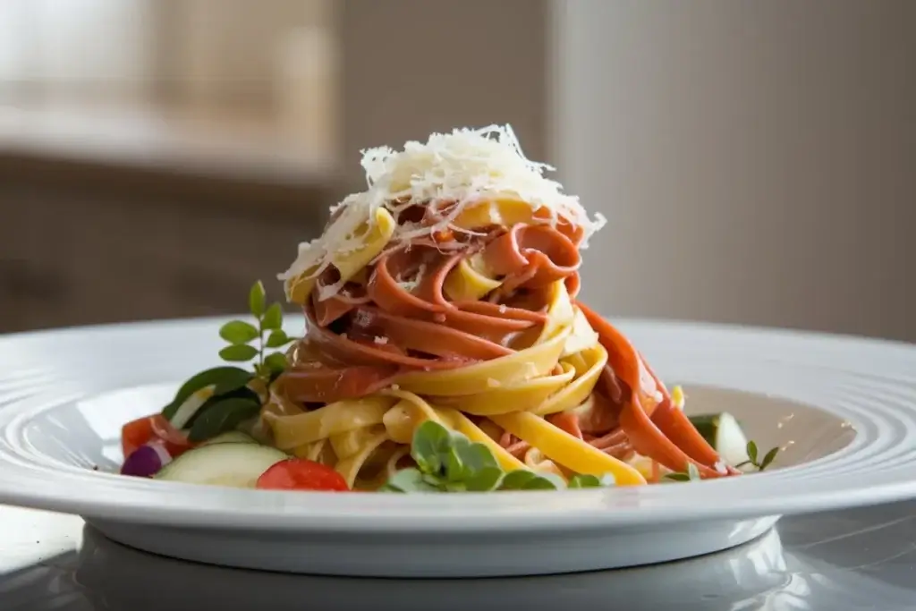 tri color pasta