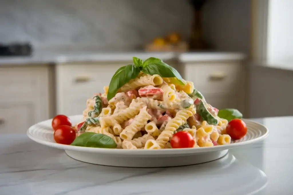 creamy pasta salad