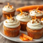 Carrot cake cupcakes