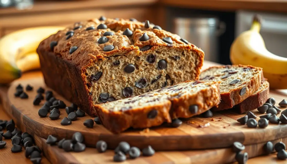 Chocolate chip banana bread