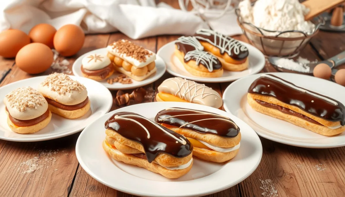 Homemade Eclairs