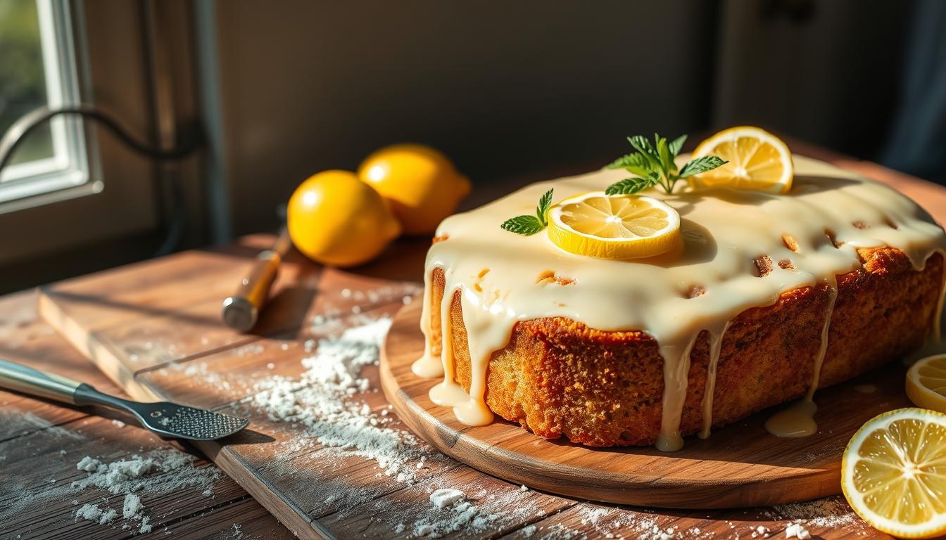 Lemon pound cake