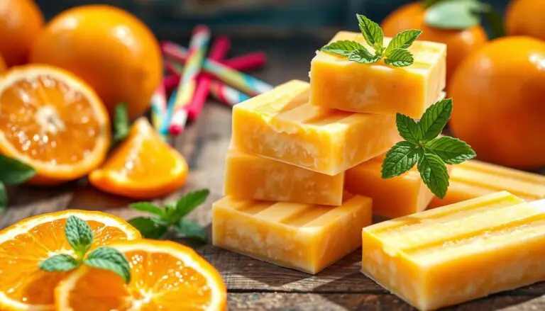 Orange creamsicle bars