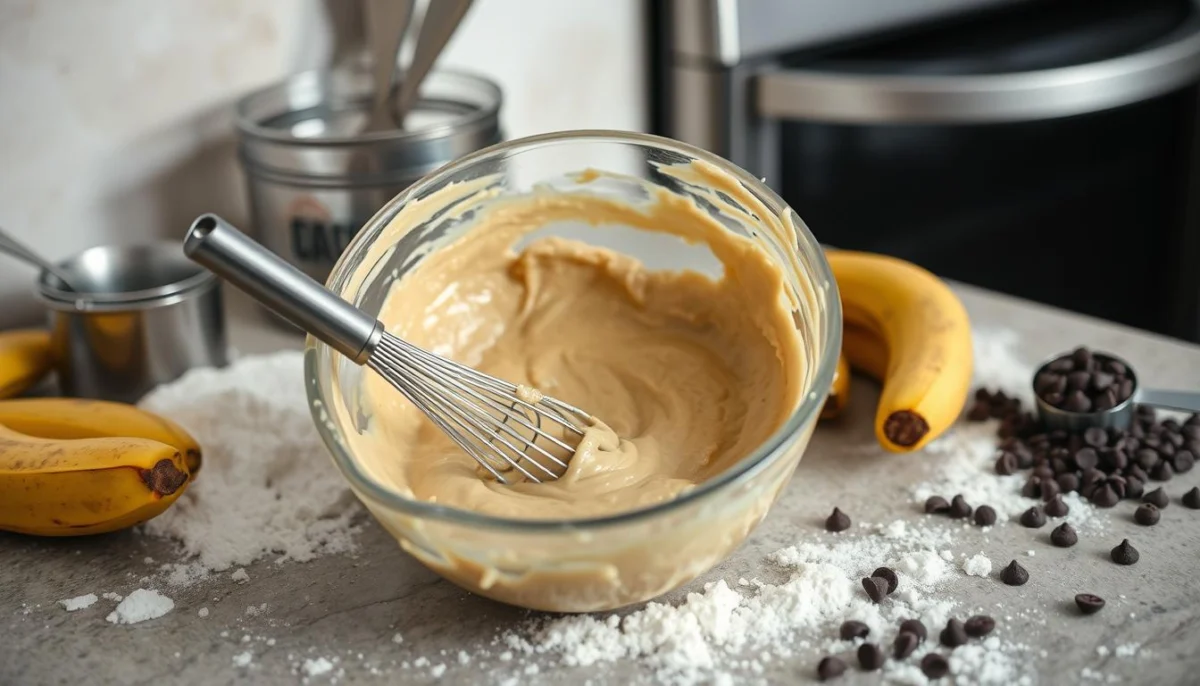 baking mistakes including over-mixing batter and using unripe bananas