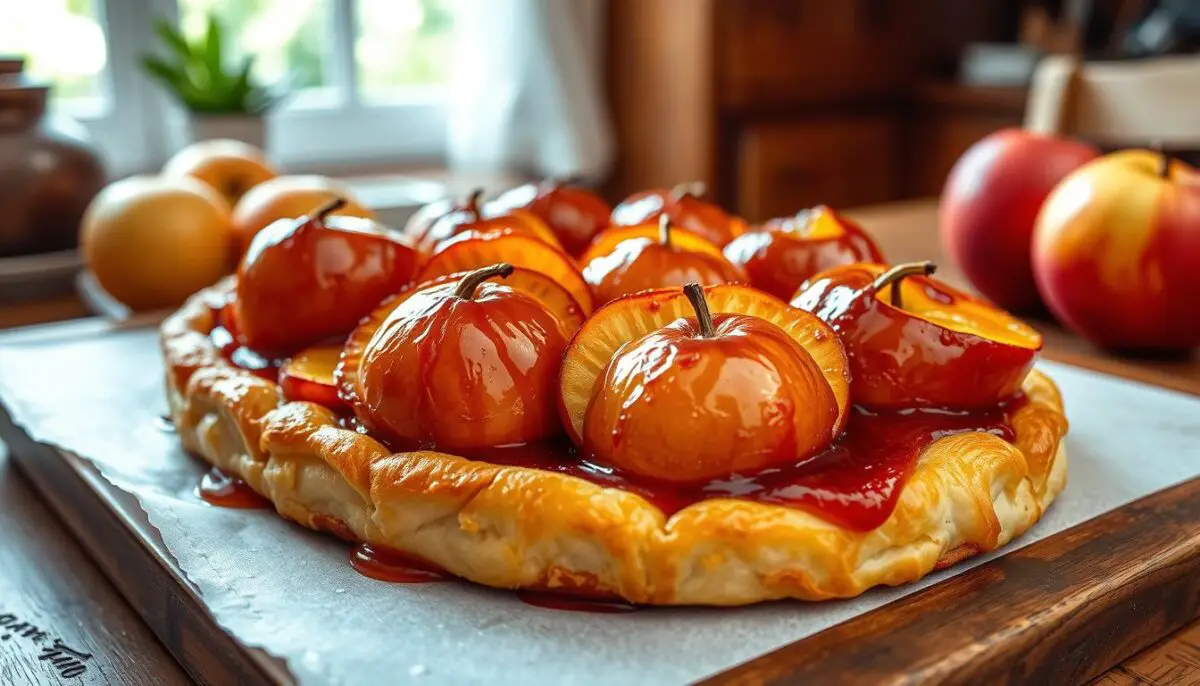 caramelized apple tart