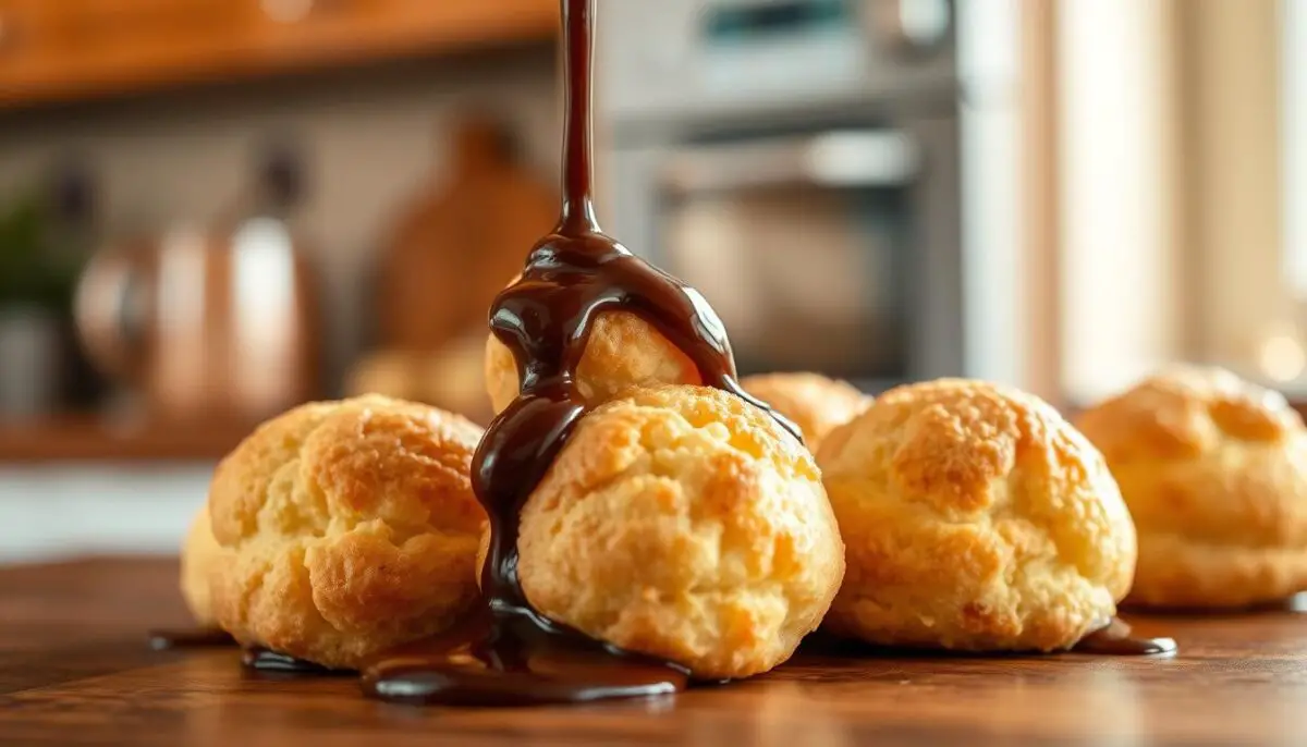 chocolate sauce for profiteroles