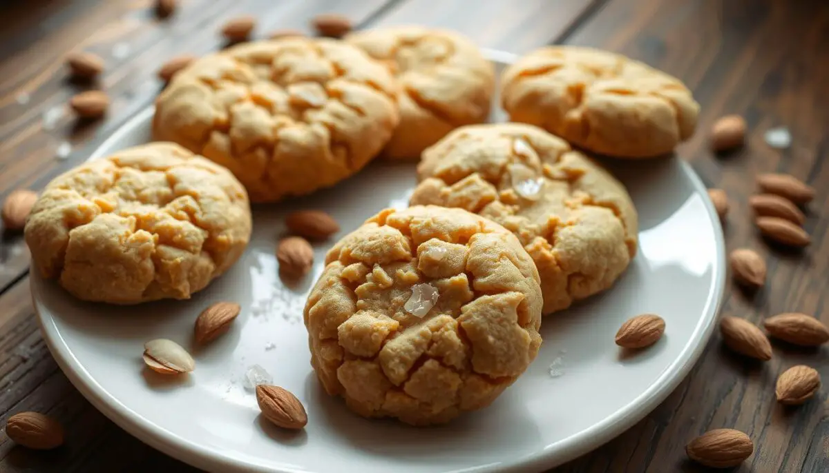 healthy almond butter cookies