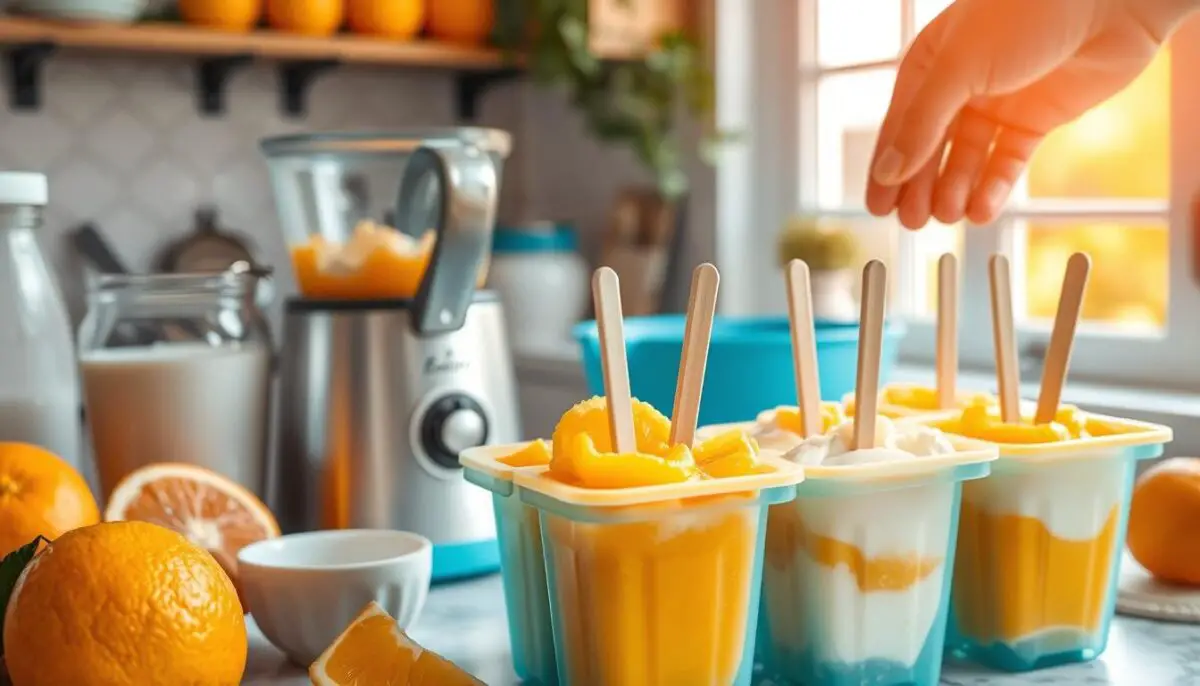 how to make orange creamsicle bars