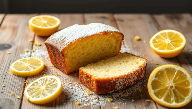 moist lemon pound cake