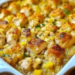 Dolly’s Chicken and Stuffing Casserole