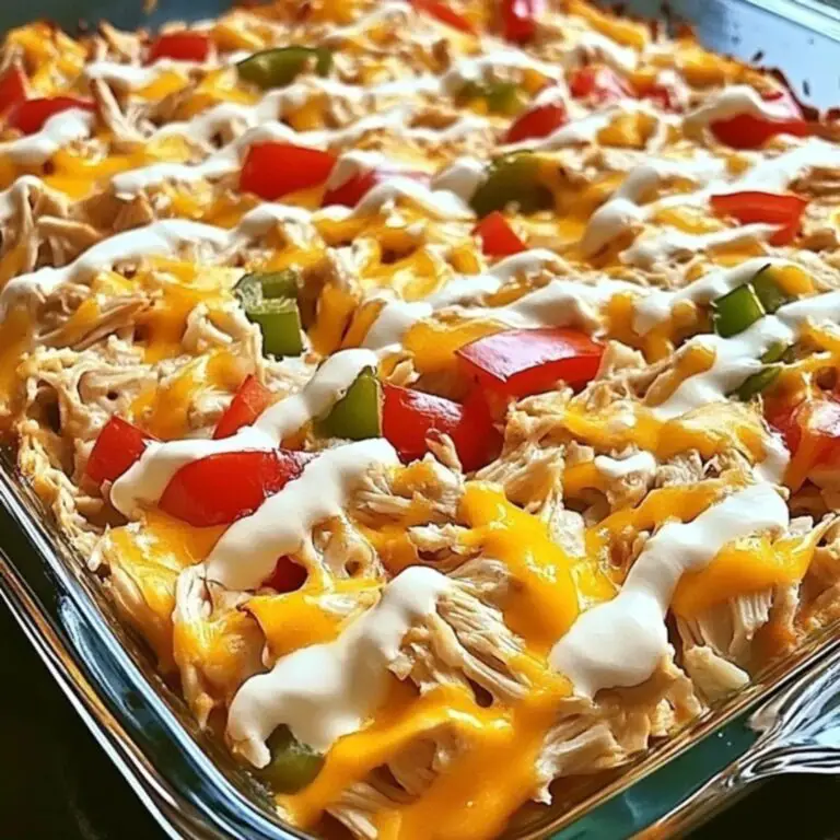 Fajita Chicken Casserole