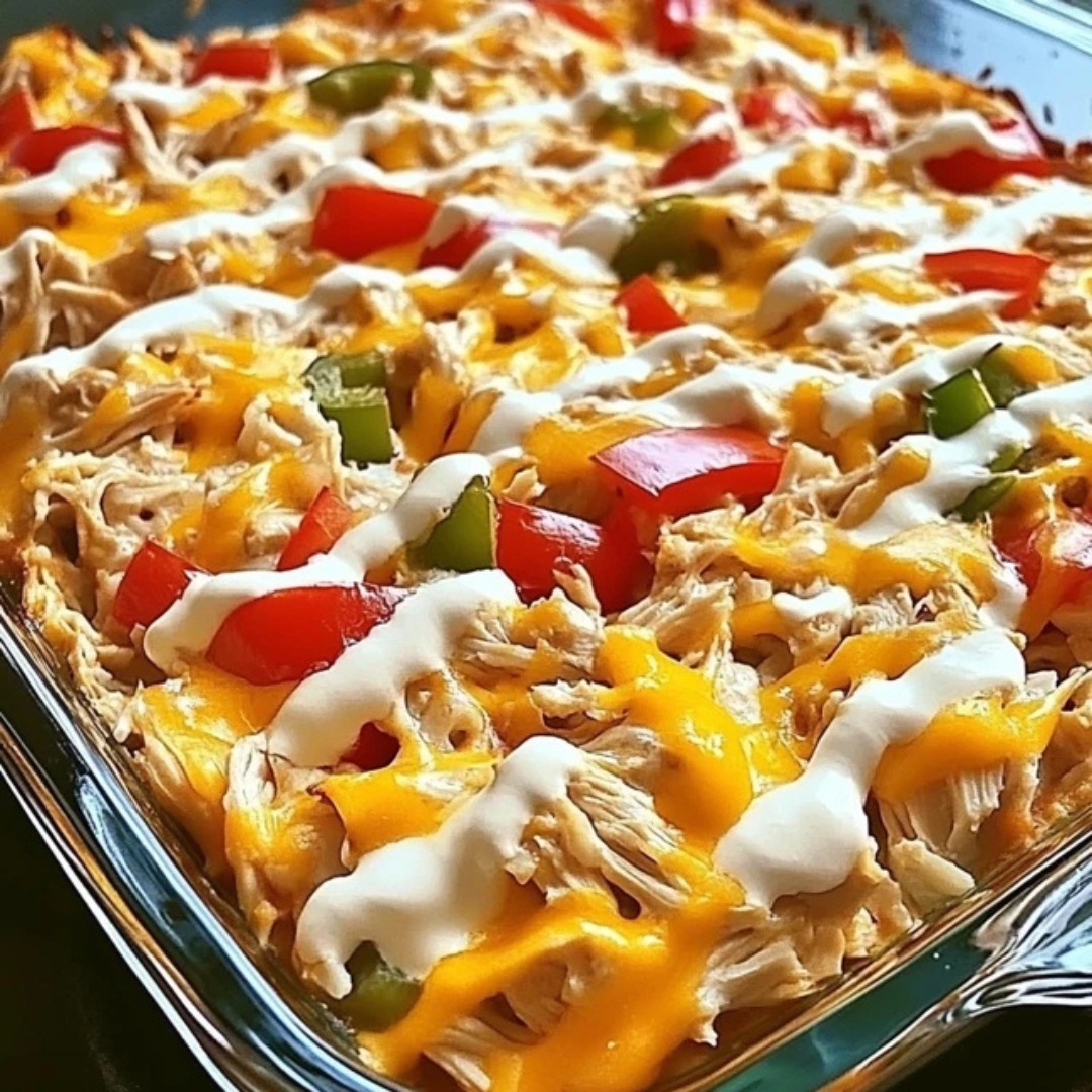 Fajita Chicken Casserole