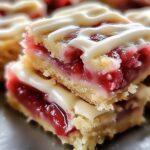 Rhubarb Shortbread Bars