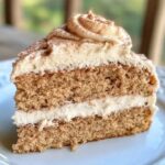 Applesauce Cake with Cinnamon Cream Cheese Frosting