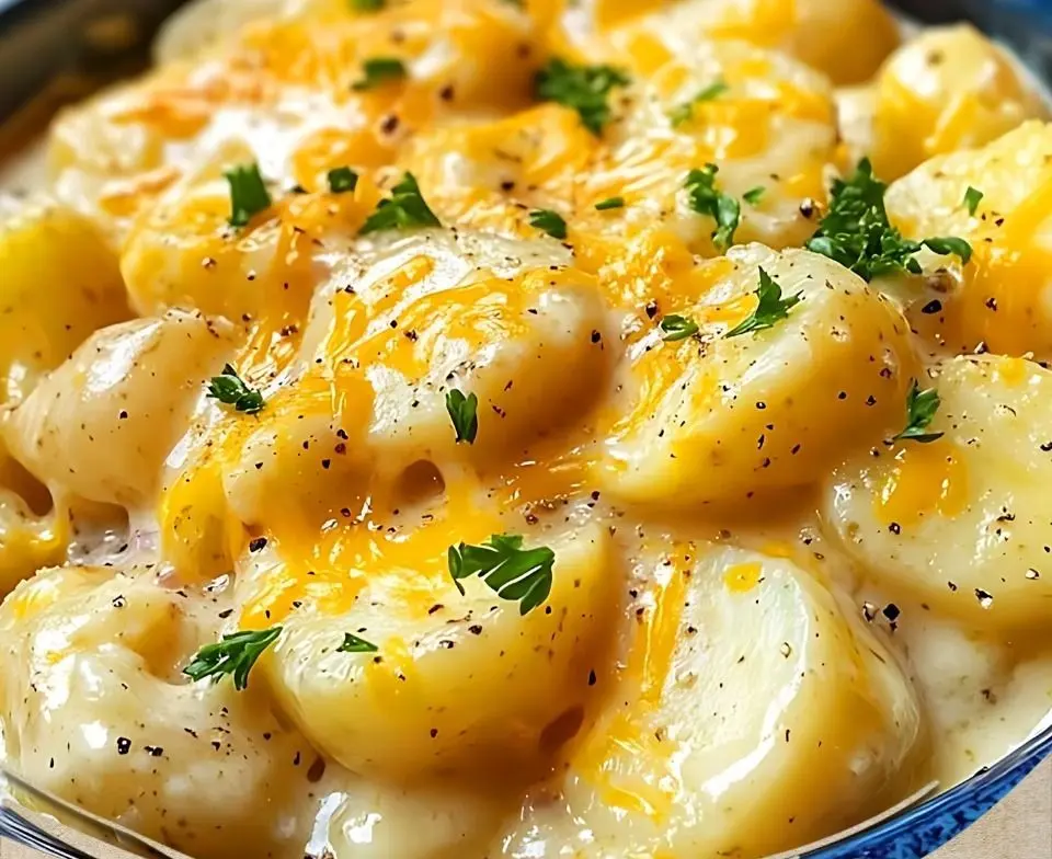 Crockpot Cheesy Potatoes