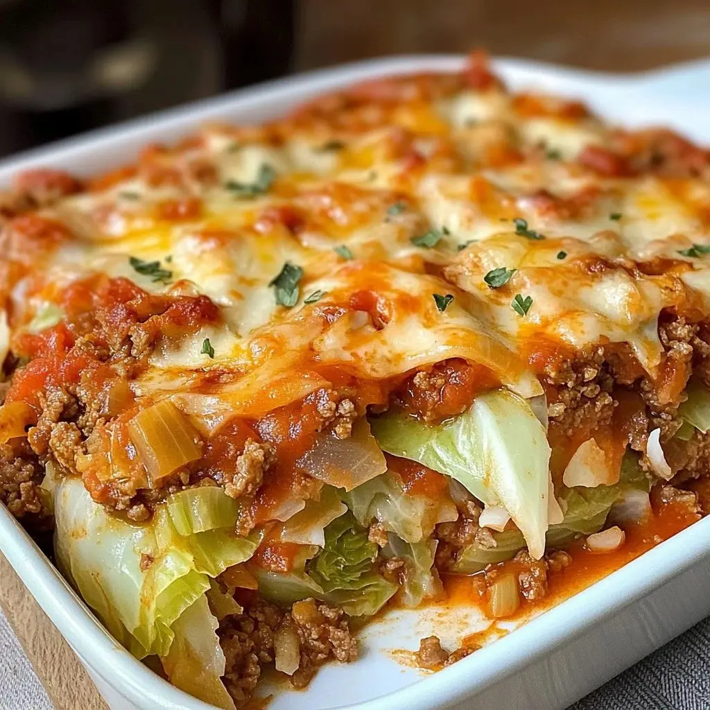 Stuffed Cabbage Roll Casserole