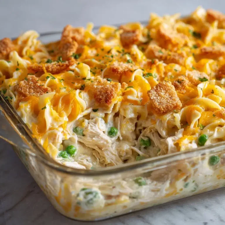 Easy Chicken Noodle Casserole