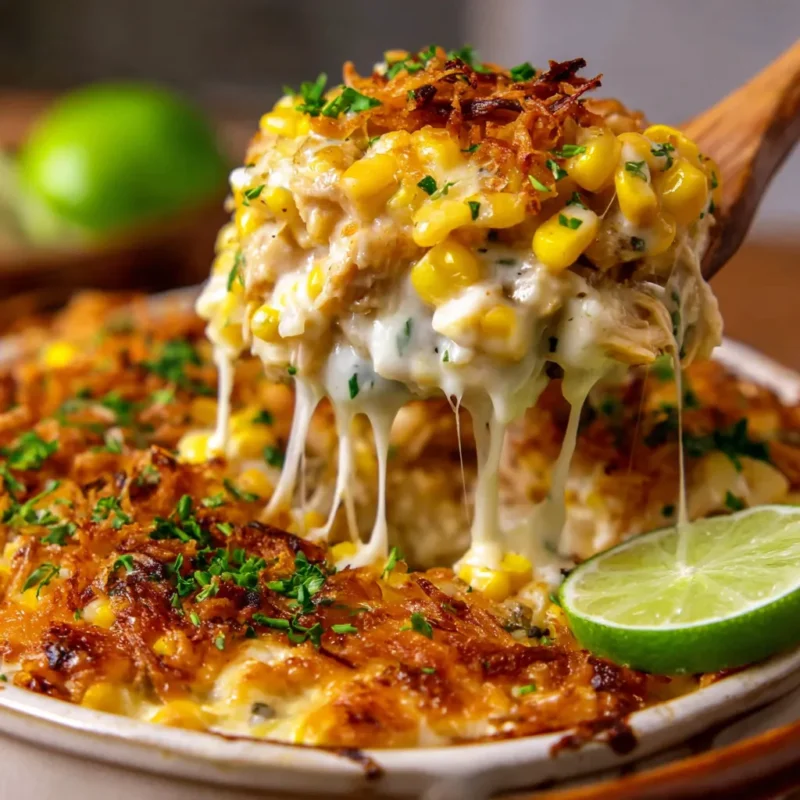 Street Corn Chicken Casserole