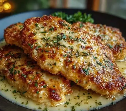 Copycat Longhorn Parmesan Crusted Chicken