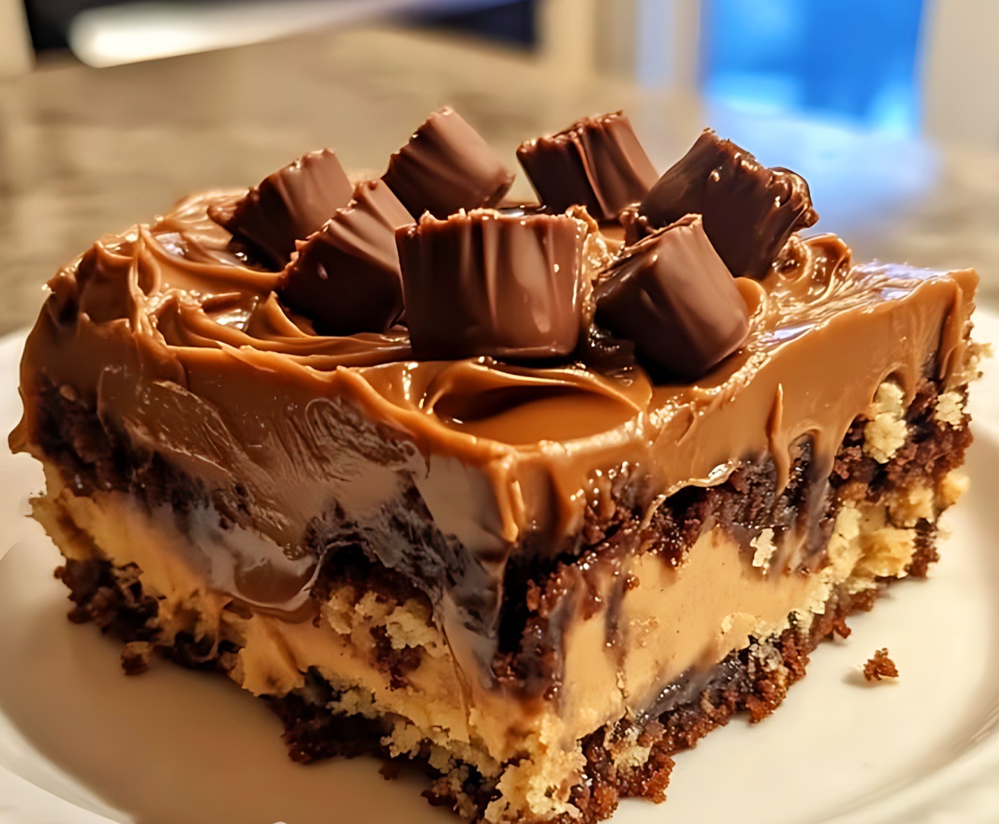 Peanut Butter Cup Dump Cake