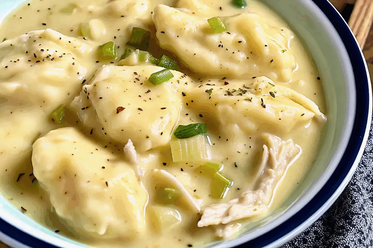 Easy Chicken and Dumplings