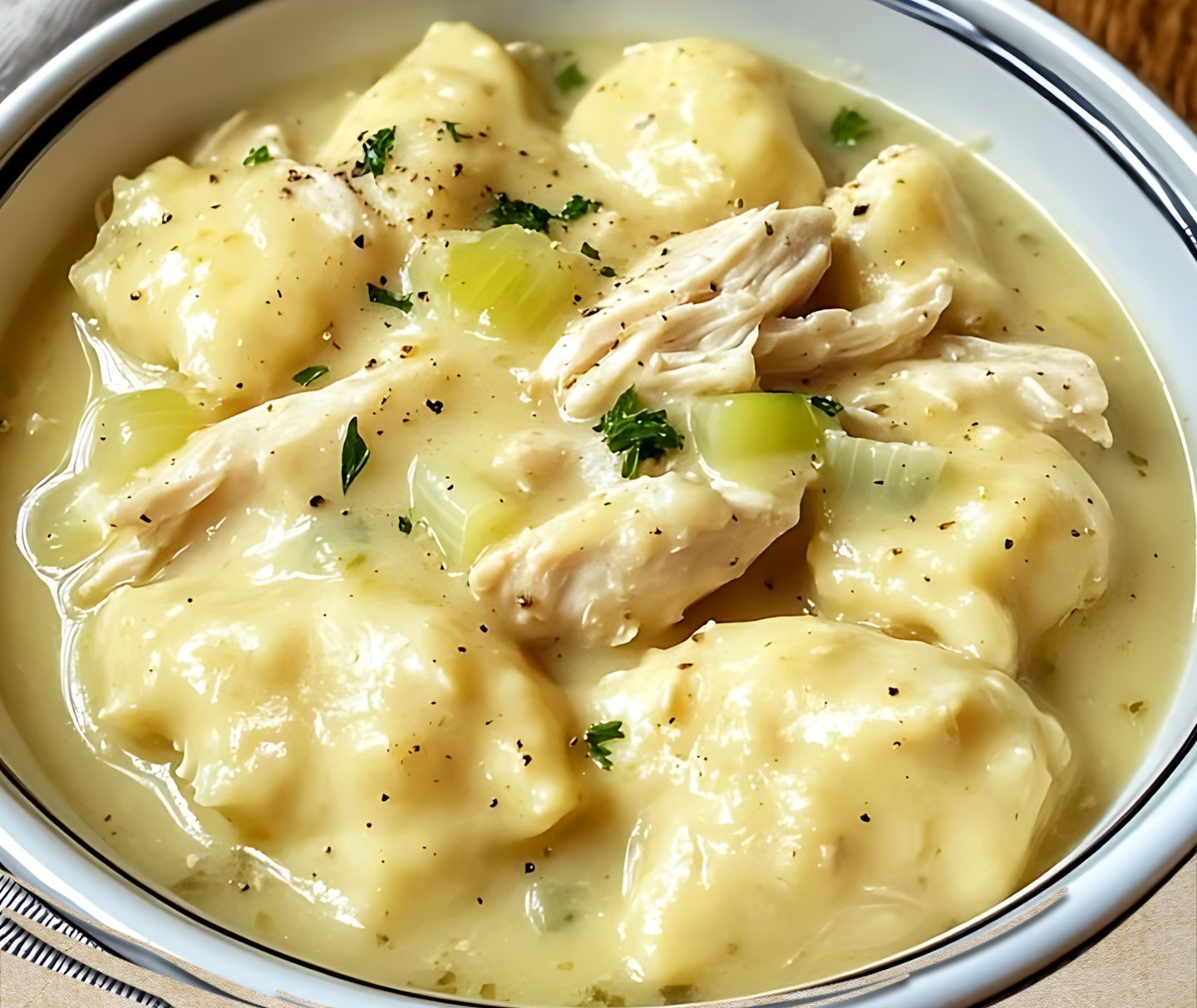 Easy Chicken and Dumplings