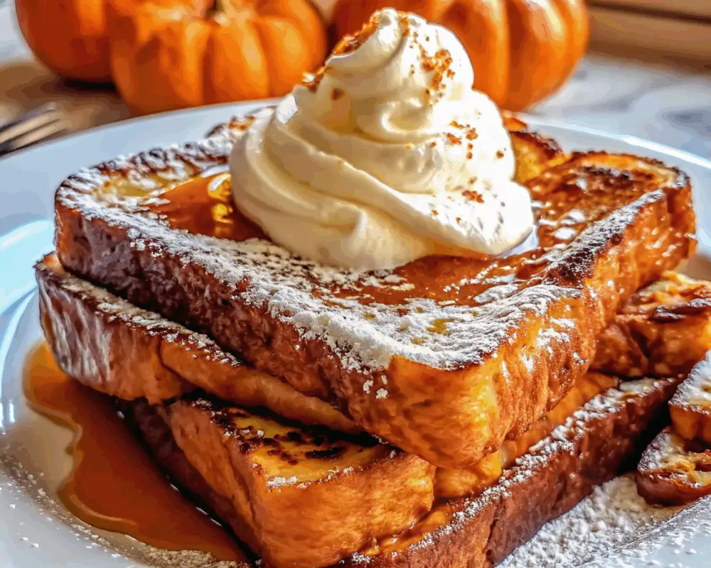 Pumpkin Pie French Toast