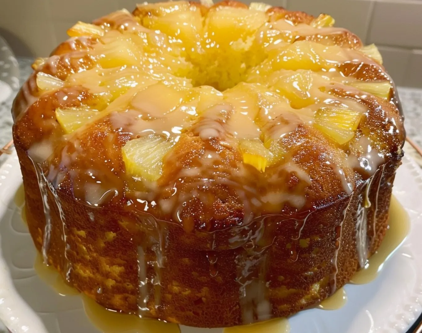 Pineapple Pound Cake