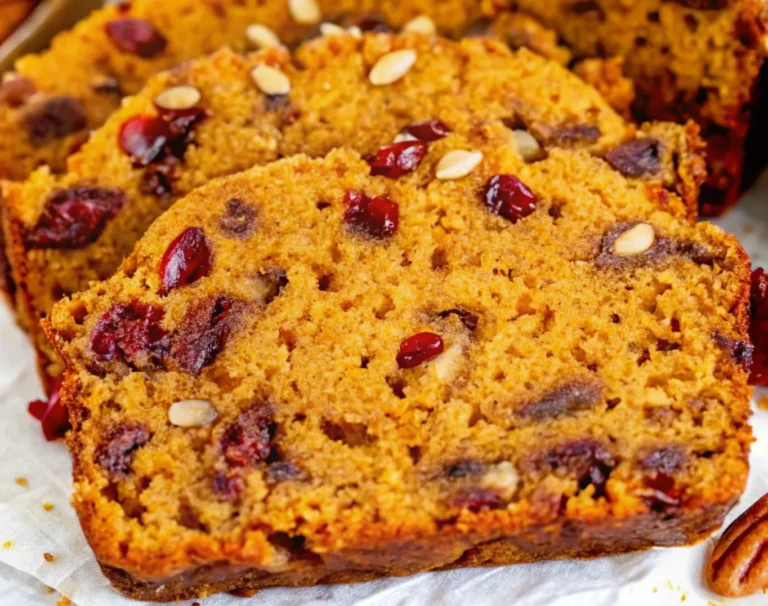 Cranberry Pecan Pumpkin Bread