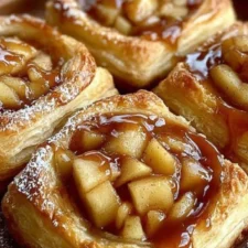 Caramel Apple Puff Pastry