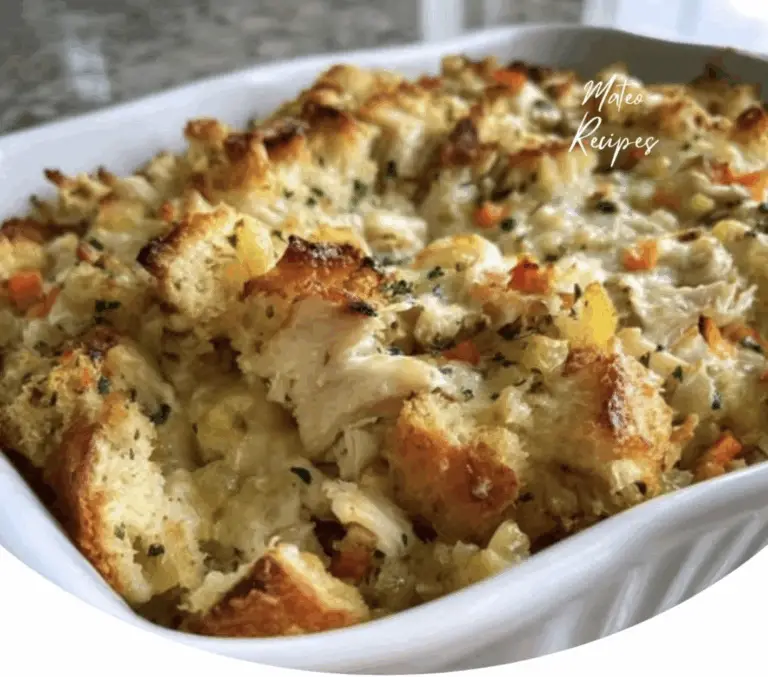 Chicken and Stuffing Casserole