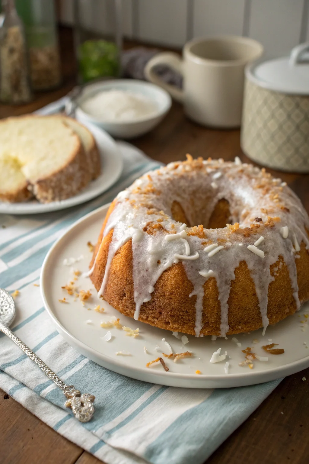 ('Coconut Cream Pound Cake',)