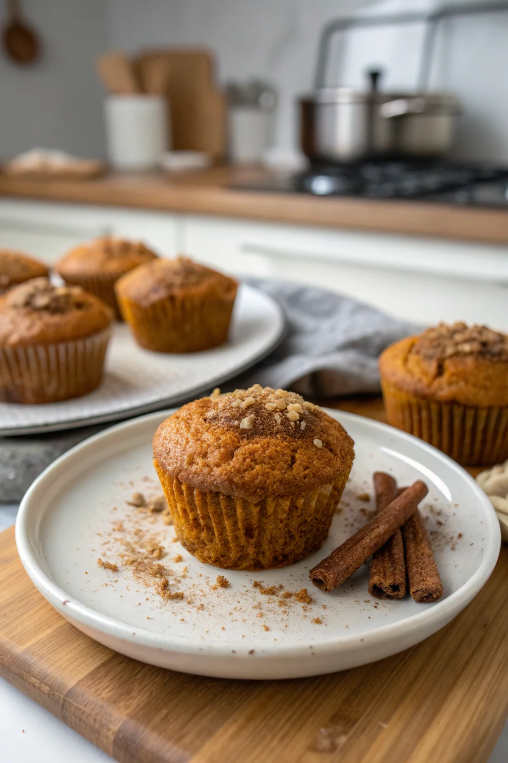 Flourless Pumpkin Muffins