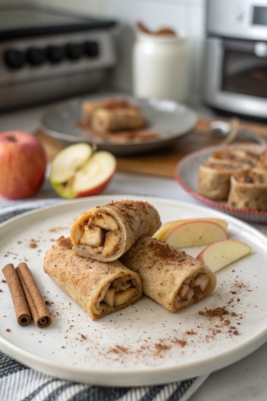 Cinnamon Apple Protein Rollups