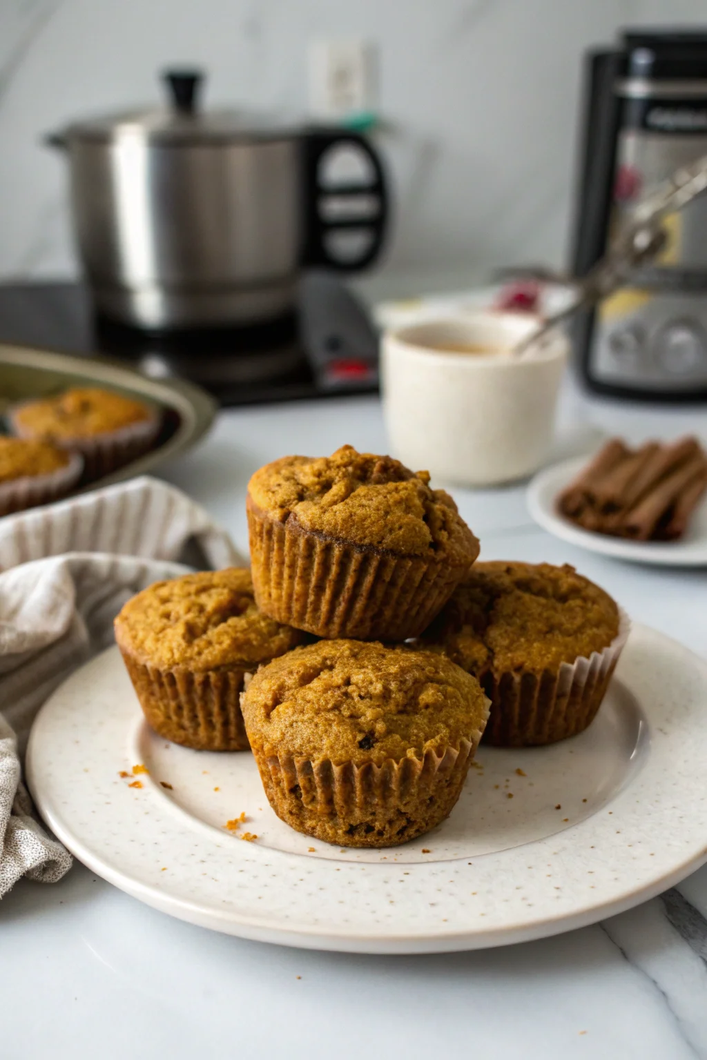 Flourless Pumpkin Muffins