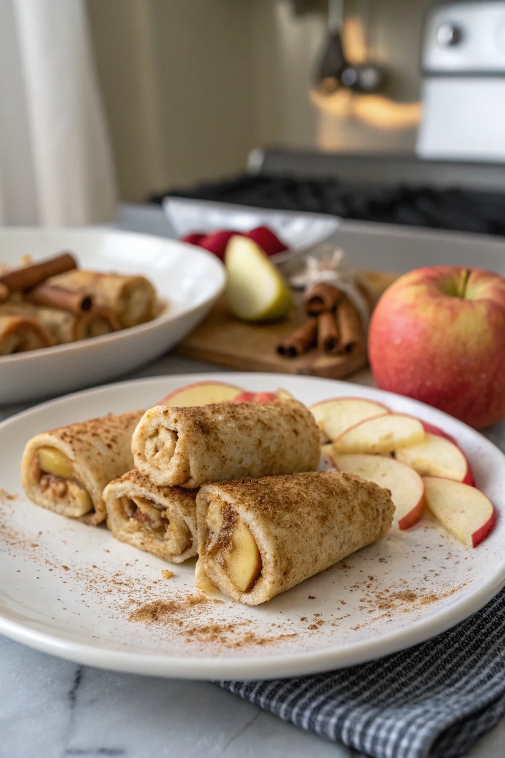 Cinnamon Apple Protein Rollups