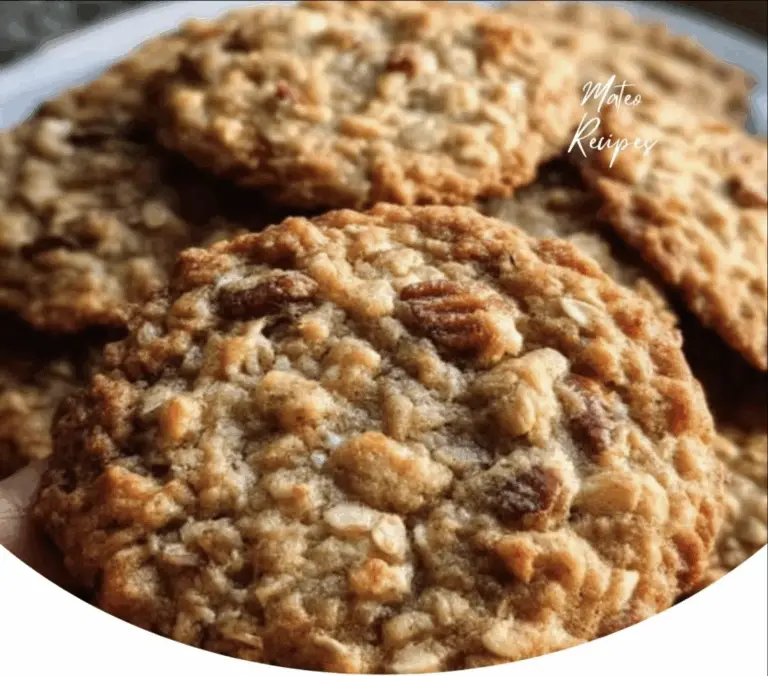 Brown Sugar Pecan Oatmeal Cookies