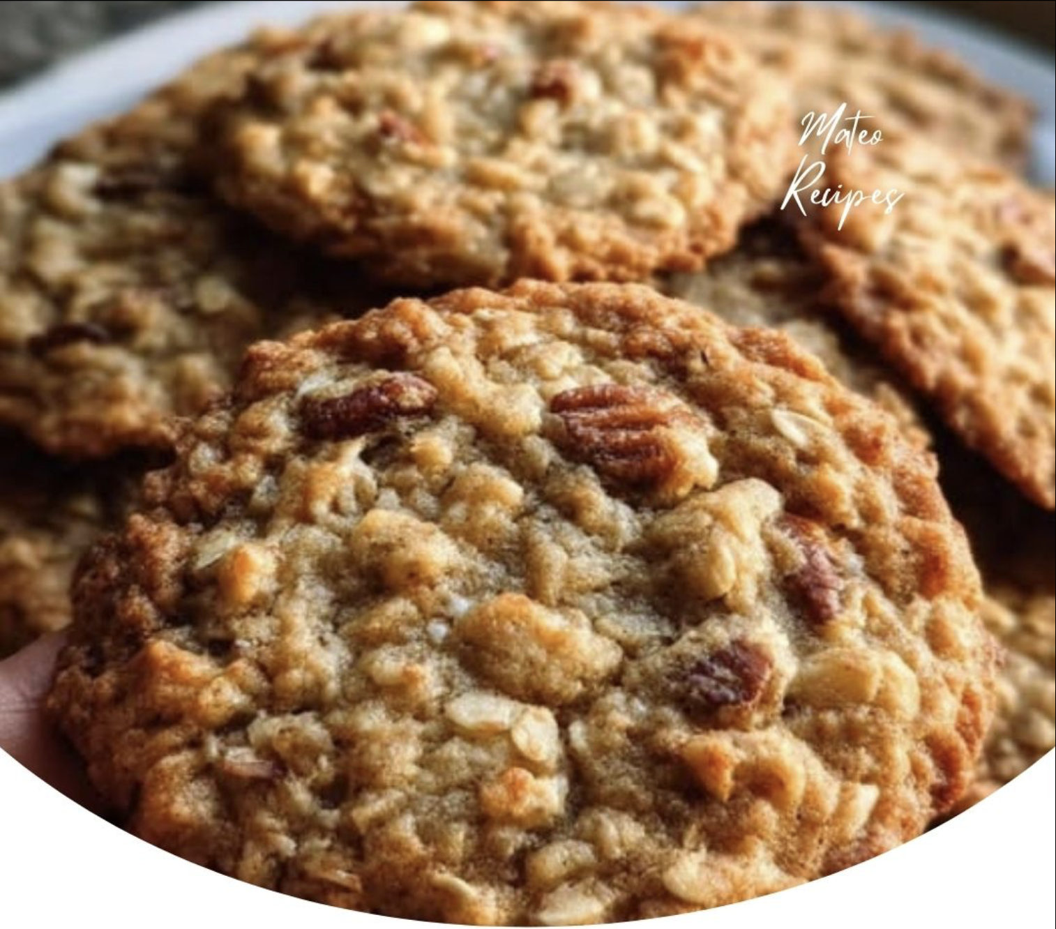 Brown Sugar Pecan Oatmeal Cookies