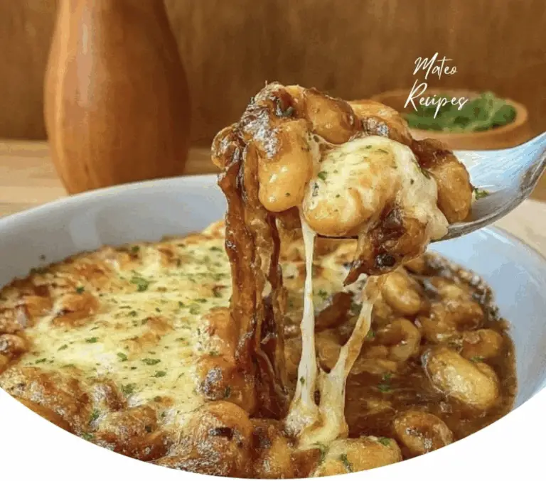 French Onion Gnocchi