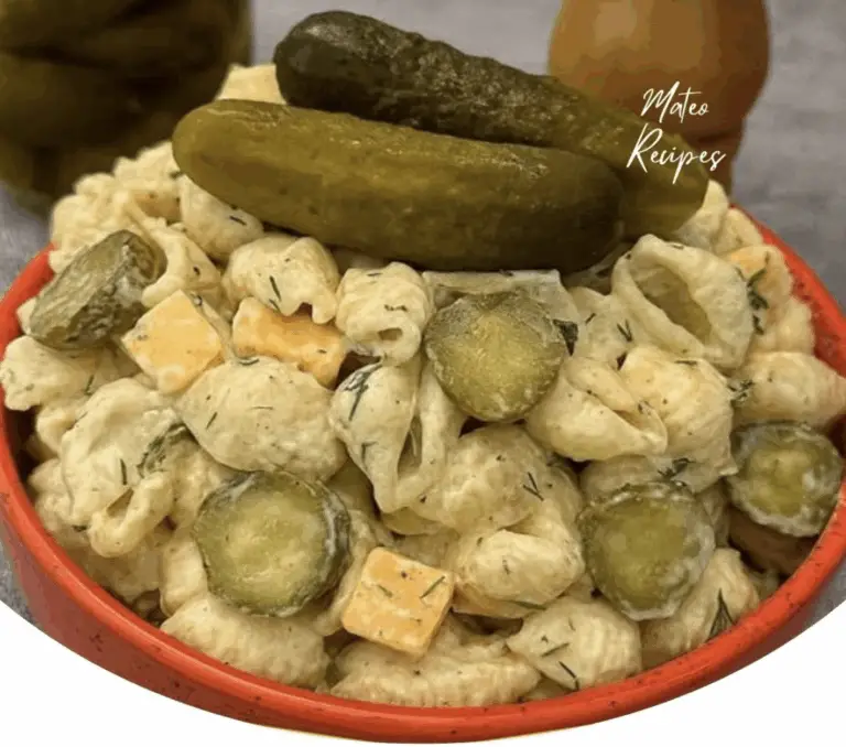 Creamy Dill Pickle Pasta Salad – A Potluck Must That Everyone Loves