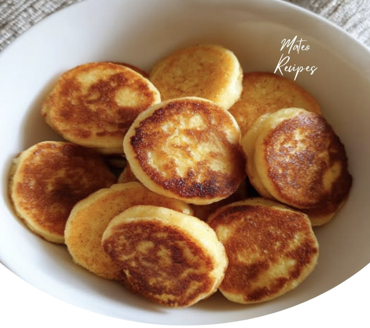 Pumpkin Spice Cottage Cheese Pancake Bites