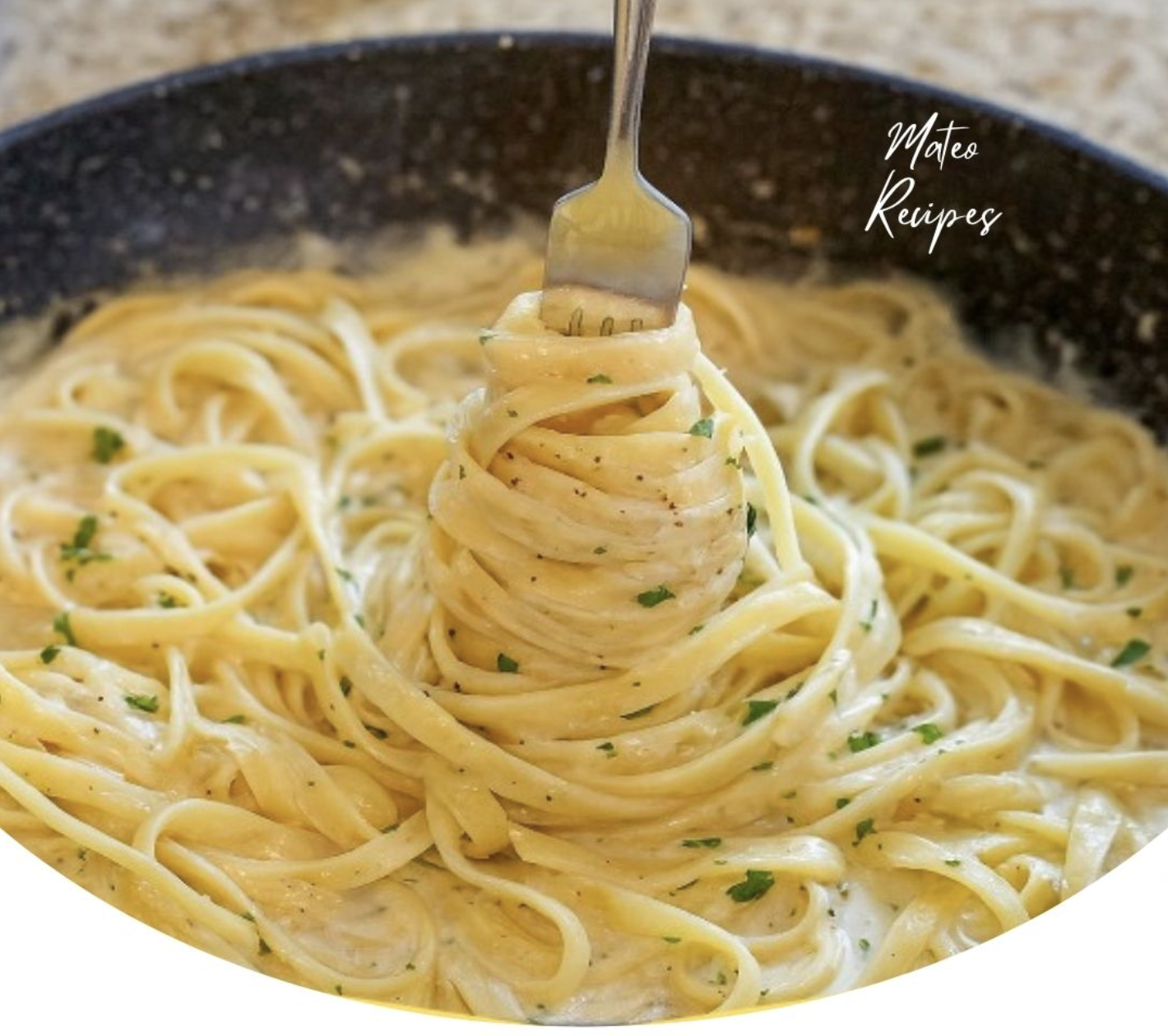 One Pot Garlic Parmesan Pasta