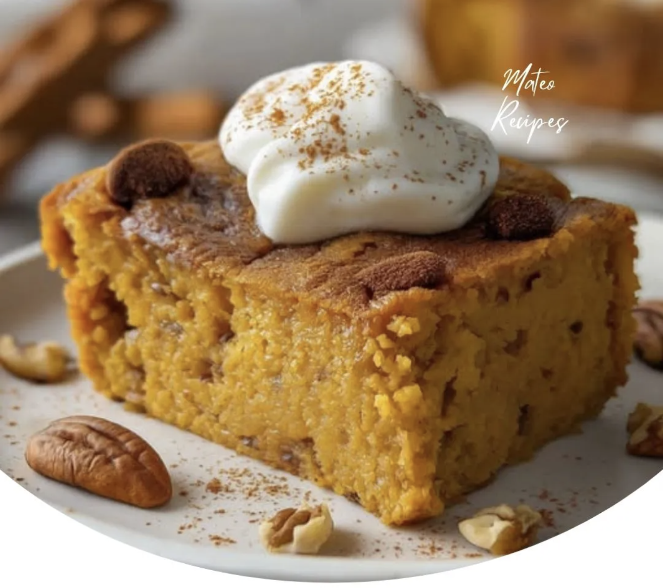 Flourless Pumpkin Yogurt Cake
